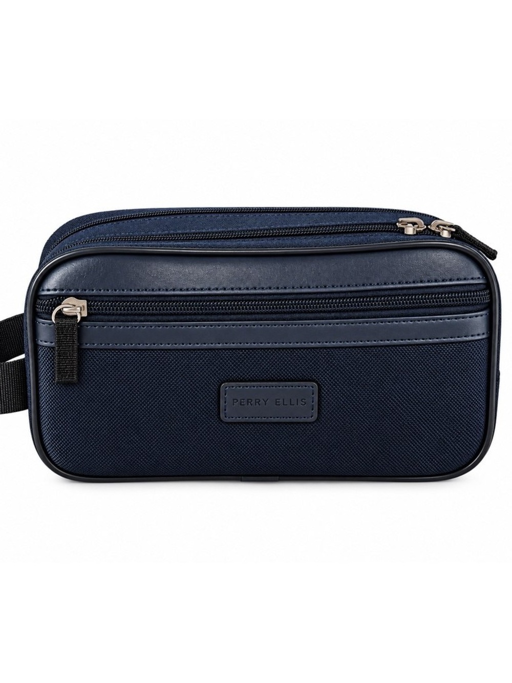 Perry Ellis Portfolio Men's Travel Kit Navy OS NWT - Picture 4 of 4